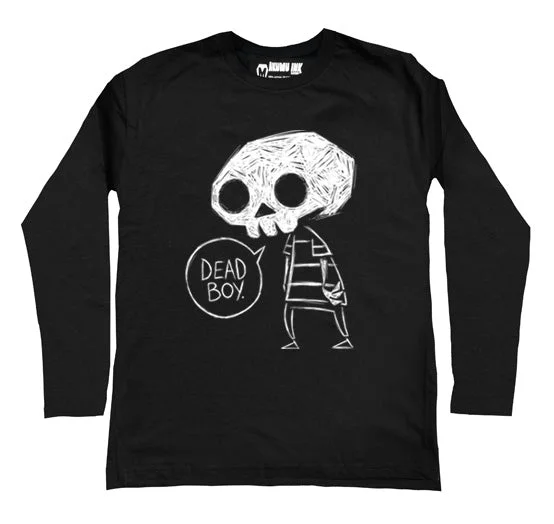 Men's Shirts for FishingDead Boy Men Long Sleeve Tshirt