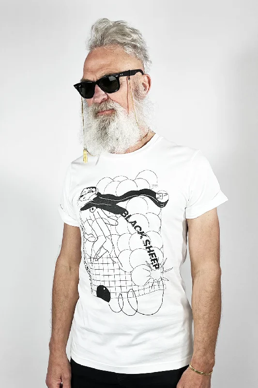 Men's Shirts with Logo EmbossmentsBLACK SHEEP - Statement T-Shirt - Men
