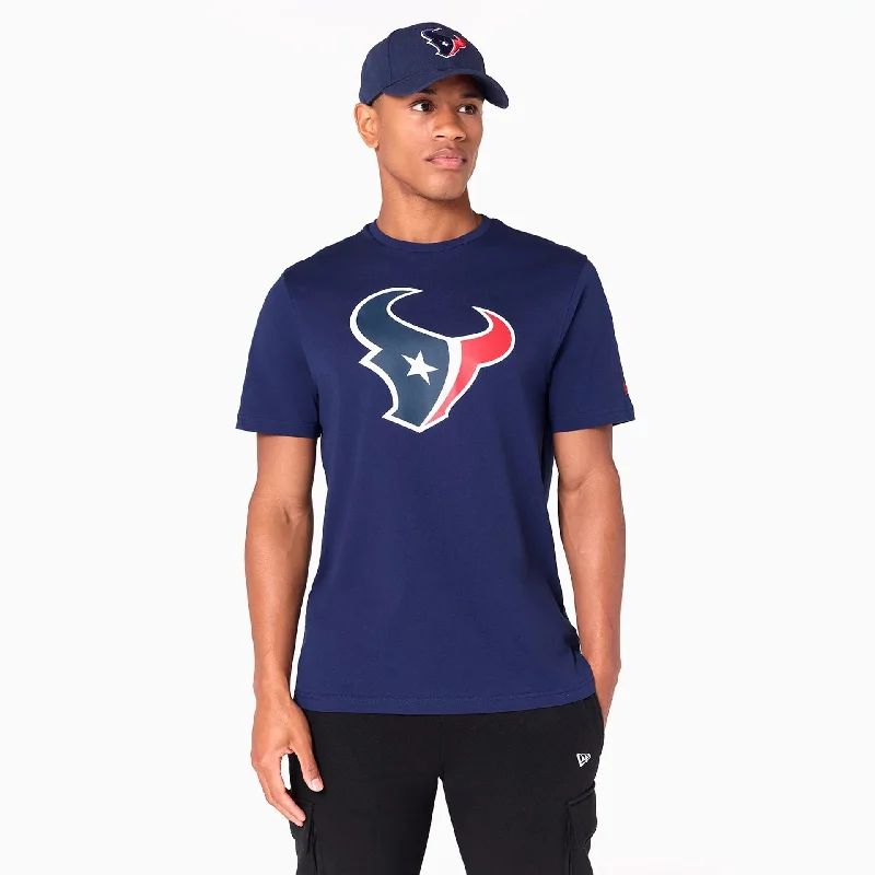 Men's Shirts with Scoop NecksHouston Texans NFL Navy T-Shirt