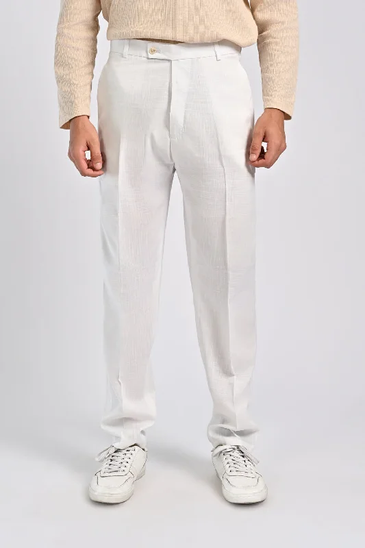 Men's Patterned Pants with PlaidsLINEN PANTS