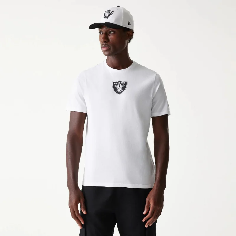 Men's Long-Sleeved ShirtsLas Vegas Raiders NFL White T-Shirt
