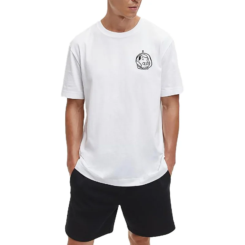 Men's Shirts with Roll-Up SleevesMens Graphic Cotton Graphic T-Shirt