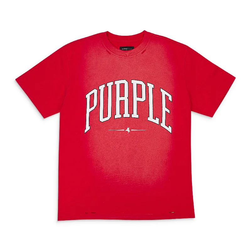 Men's Performance Shirts for SportsHEAVY JERSEY SS RED T-SHIRT
