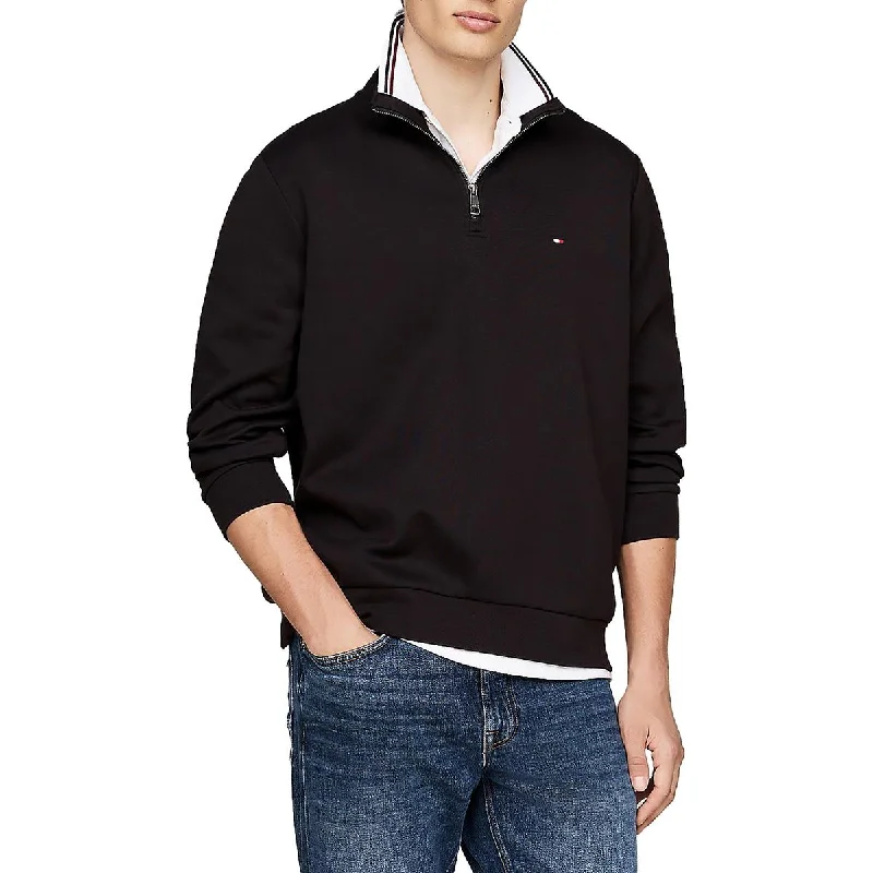 Mens Knit Cotton Pullover Sweater