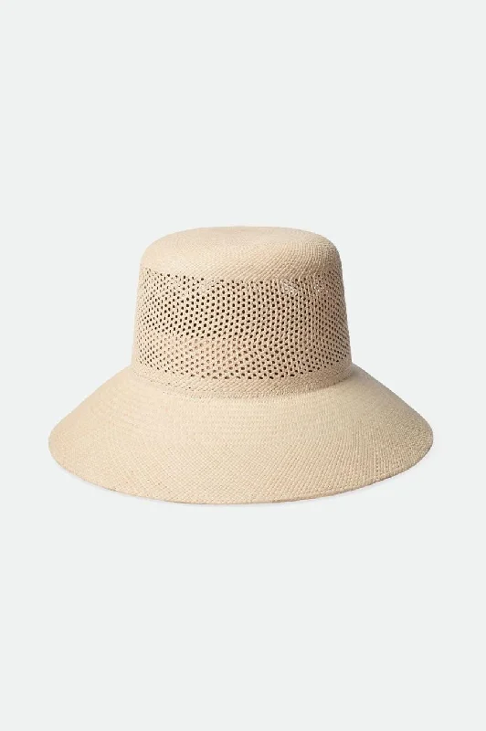 Colorful Straw HatsLopez Panama Straw Bucket Hat - Catalina Sand
