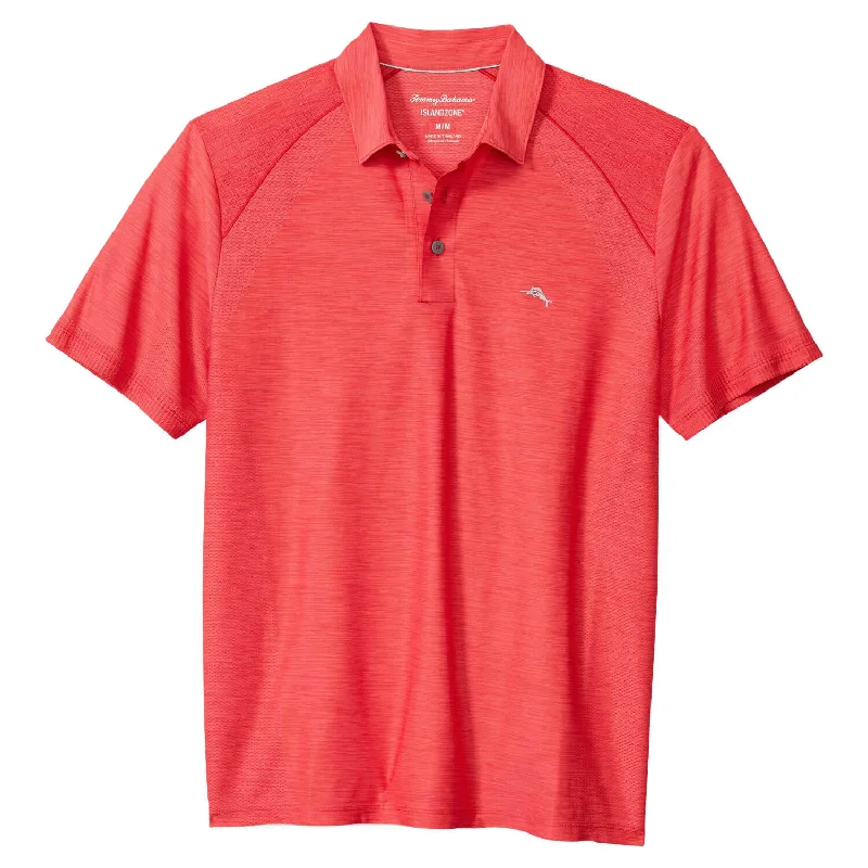 Men's Shirts with Chest PocketsTommy Bahama IslandZone Palm Coast Pro Polo Shirt - Paramour Red Men's Shirts with Chest PocketsTommy Bahama IslandZone Palm Coast Pro Polo Shirt - Paramour Red
