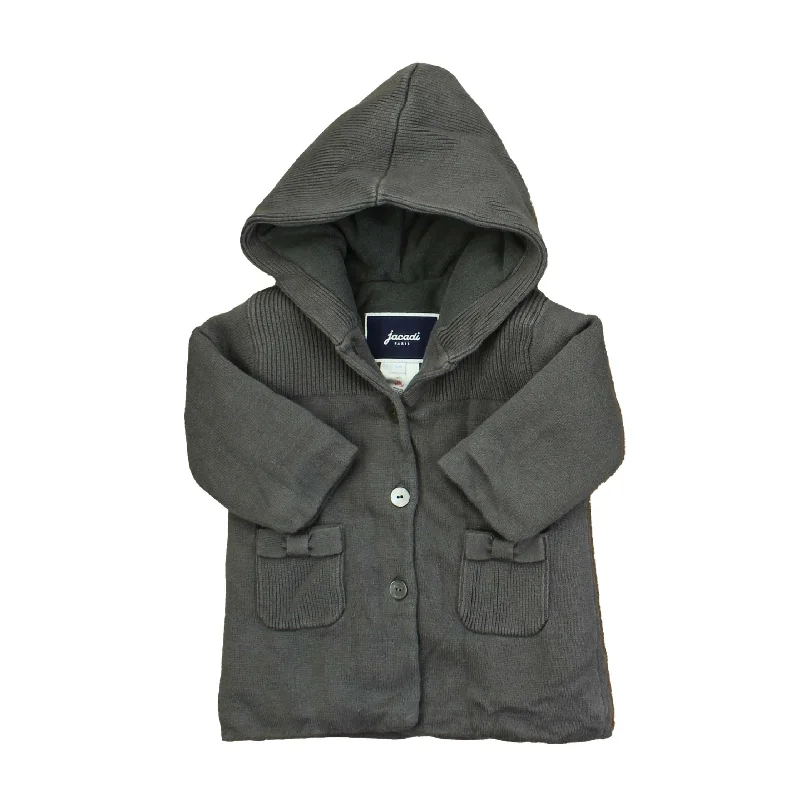 Jacadi Girls Grey Cardigan
