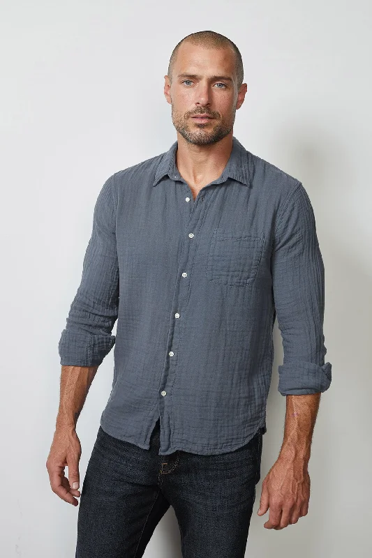 Men's Dressy Shirts for Formal EventsELTON BUTTON-UP SHIRT