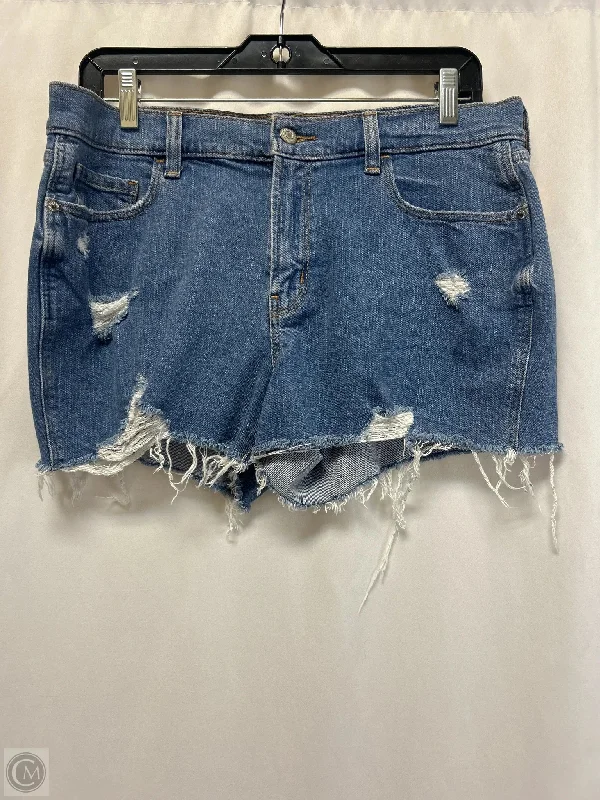 Men's Pants with Antimicrobial TreatmentShorts By Old Navy In Blue Denim, Size: S
