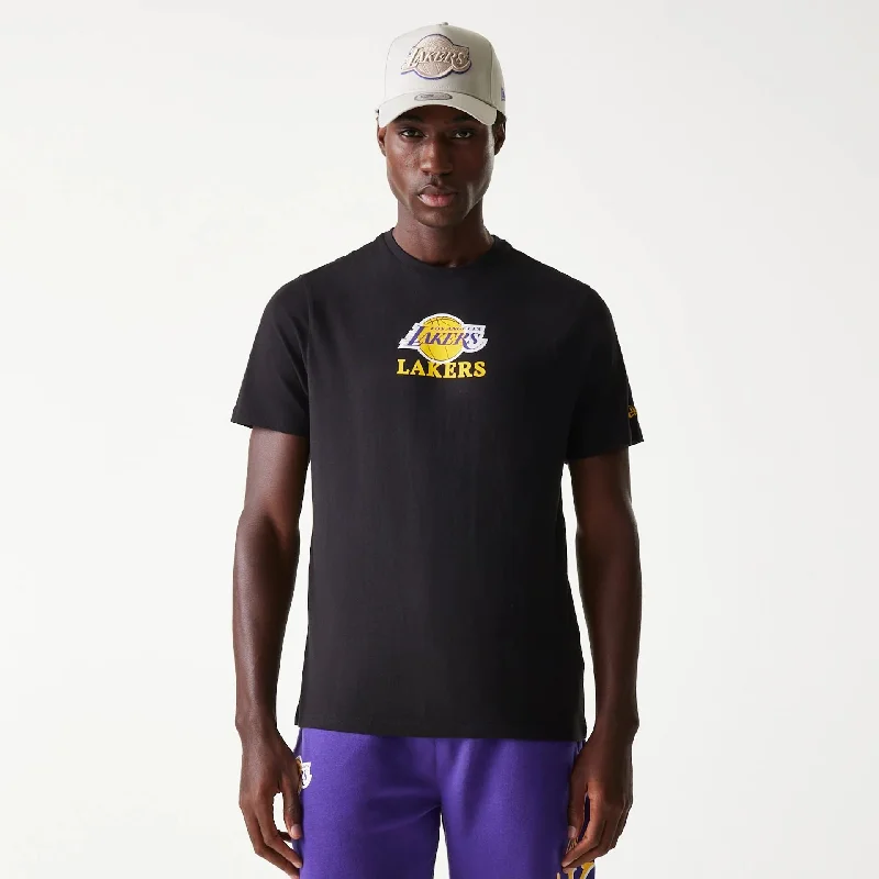 Men's Dressy Shirts for Formal EventsLA Lakers NBA Black T-Shirt