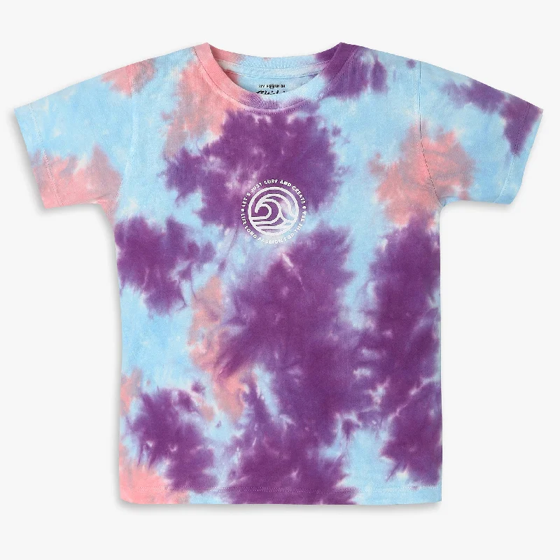 Men's Shirts with Mock NecksBoys Regular Fit Tie - Dye T-Shirt
