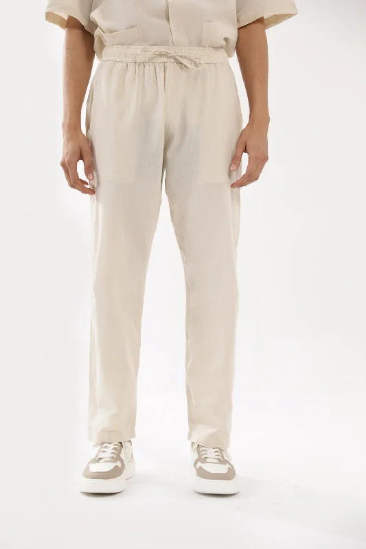 Men's Sports Pants for Active LifestylesBAGGY FIT LINEN EASY PANTS