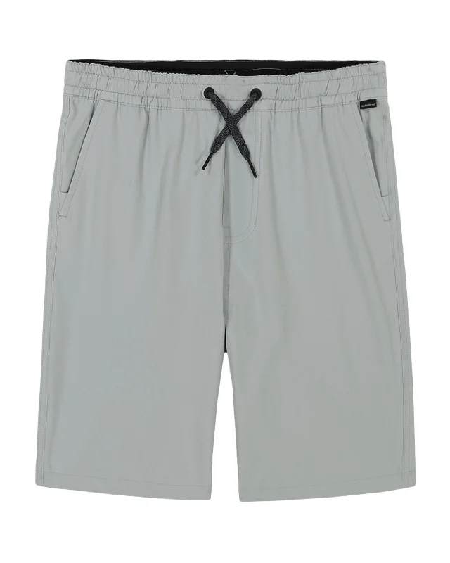 Men's Pants with Hidden ButtonsBoys 8-16 Ocean Taxer Amphibian Hybrid Shorts - Quarry