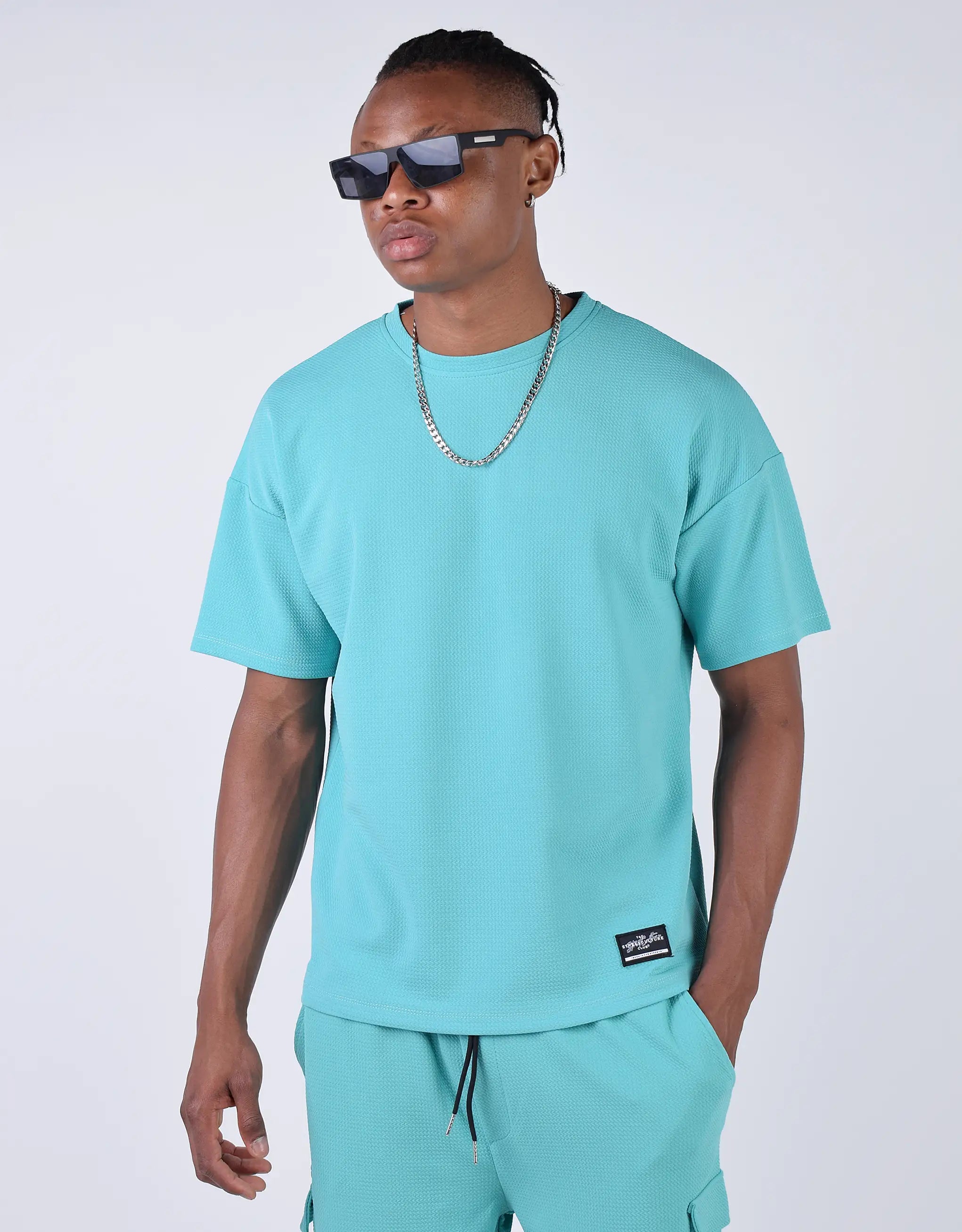 Men's Shirts for FishingOversized Basic Tee