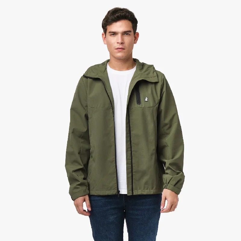 Men's Shirts with Embellished HemlinesMen's Windbreaker Jacket