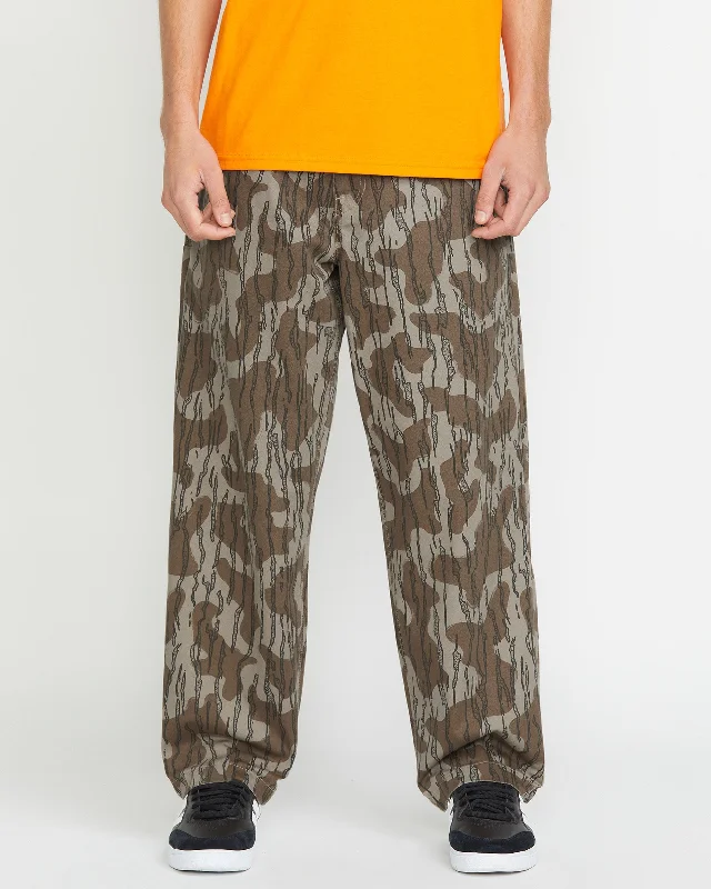 Men's Patterned Pants with Geometric DesignsVolcom Workwear Frickin Skate Work Chino Pants - Brindle Men's Patterned Pants with Geometric DesignsVolcom Workwear Frickin Skate Work Chino Pants - Brindle