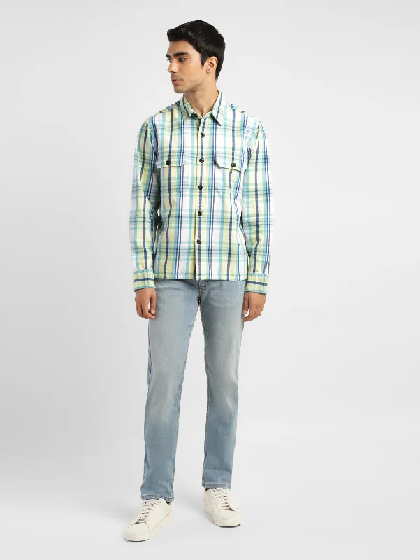 Men's Organic Cotton Shirts for Eco-ConsciousnessMen's Plaid Relaxed Fit Shirt