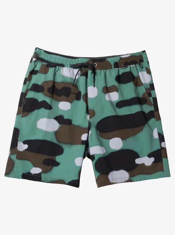 Men's Velcro-Closure Pants for ConvenienceTaxer Print Amphibian 18" Hybrid Shorts - Camo Men's Velcro-Closure Pants for ConvenienceTaxer Print Amphibian 18" Hybrid Shorts - Camo