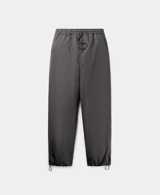 Men's Pants with Patch PocketsObsidian Black Taye Logo Trackpants