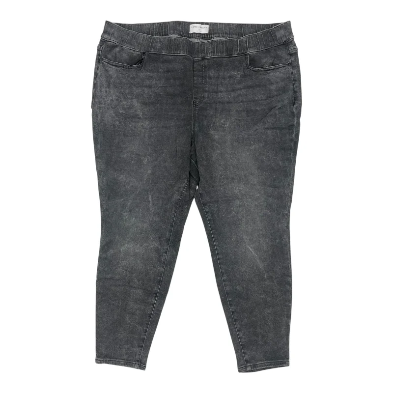Jeans for Men with a Big BellyJeans Jeggings By Lane Bryant In Black Denim, Size:28