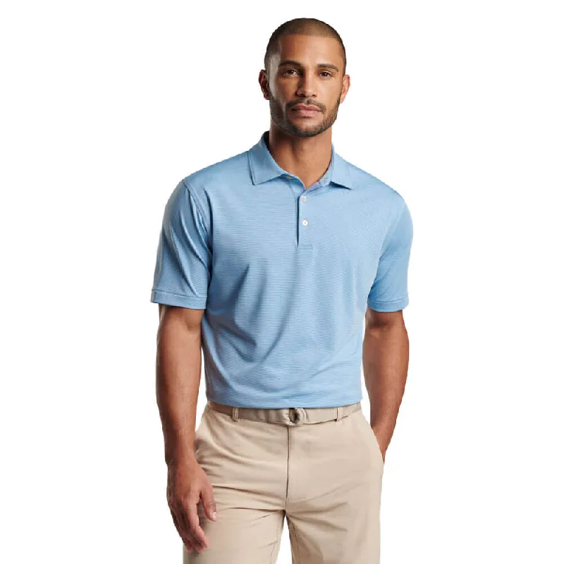 Men's Shirts with Spread CollarsPeter Millar Jubilee Stripe Performance Jersey Polo Shirt - Velvet Plum Men's Shirts with Spread CollarsPeter Millar Jubilee Stripe Performance Jersey Polo Shirt - Velvet Plum