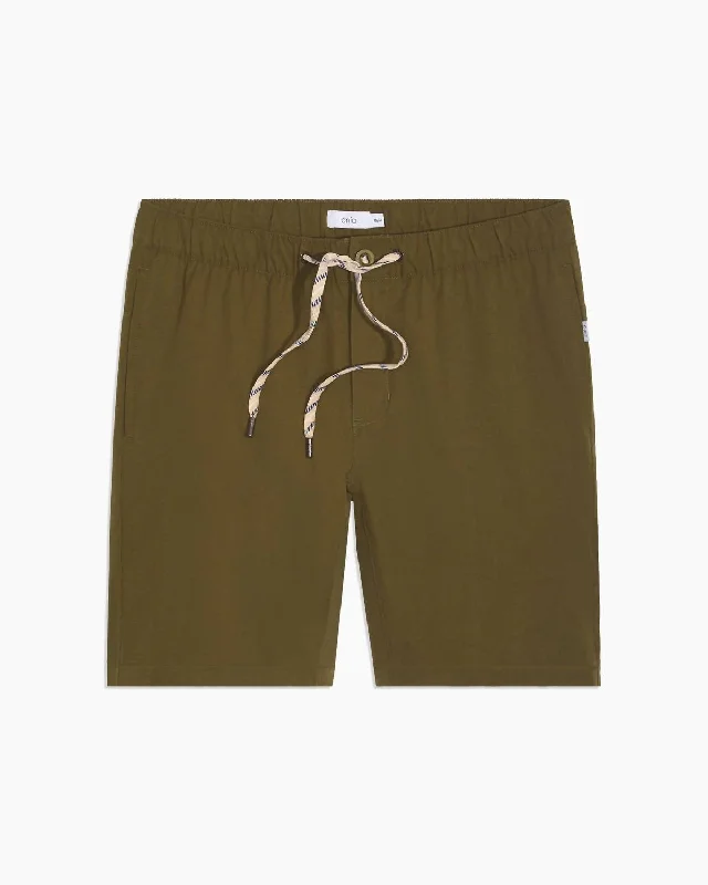 Breathable Men's Athletic ShortsAll Terrain Short In Deep Olive