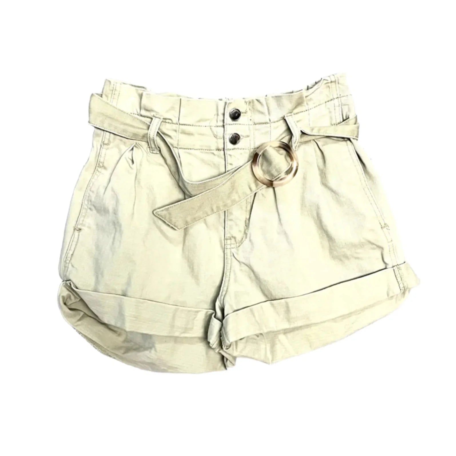 Lightweight Men's Linen PantsShorts By Forever 21 In Taupe, Size: 4