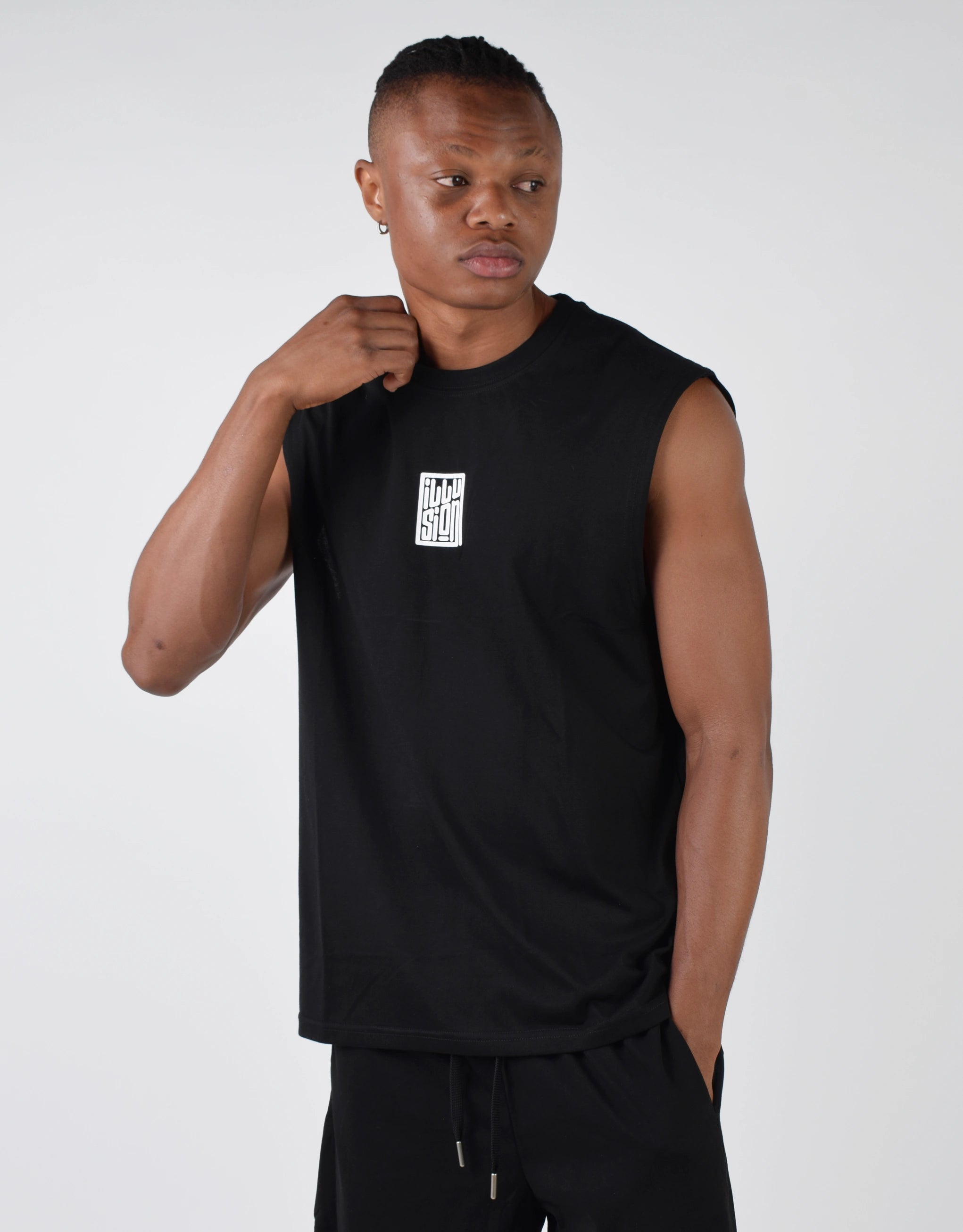 Men's Shirts with Chest PocketsVest Tee