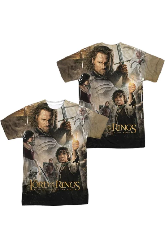 Men's Shirts for FishingLord Of The Rings King Poster (Front/Back Print) Short Sleeve Adult Poly Crew Tee / T-Shirt Men's Shirts for FishingLord Of The Rings King Poster (Front/Back Print) Short Sleeve Adult Poly Crew Tee / T-Shirt
