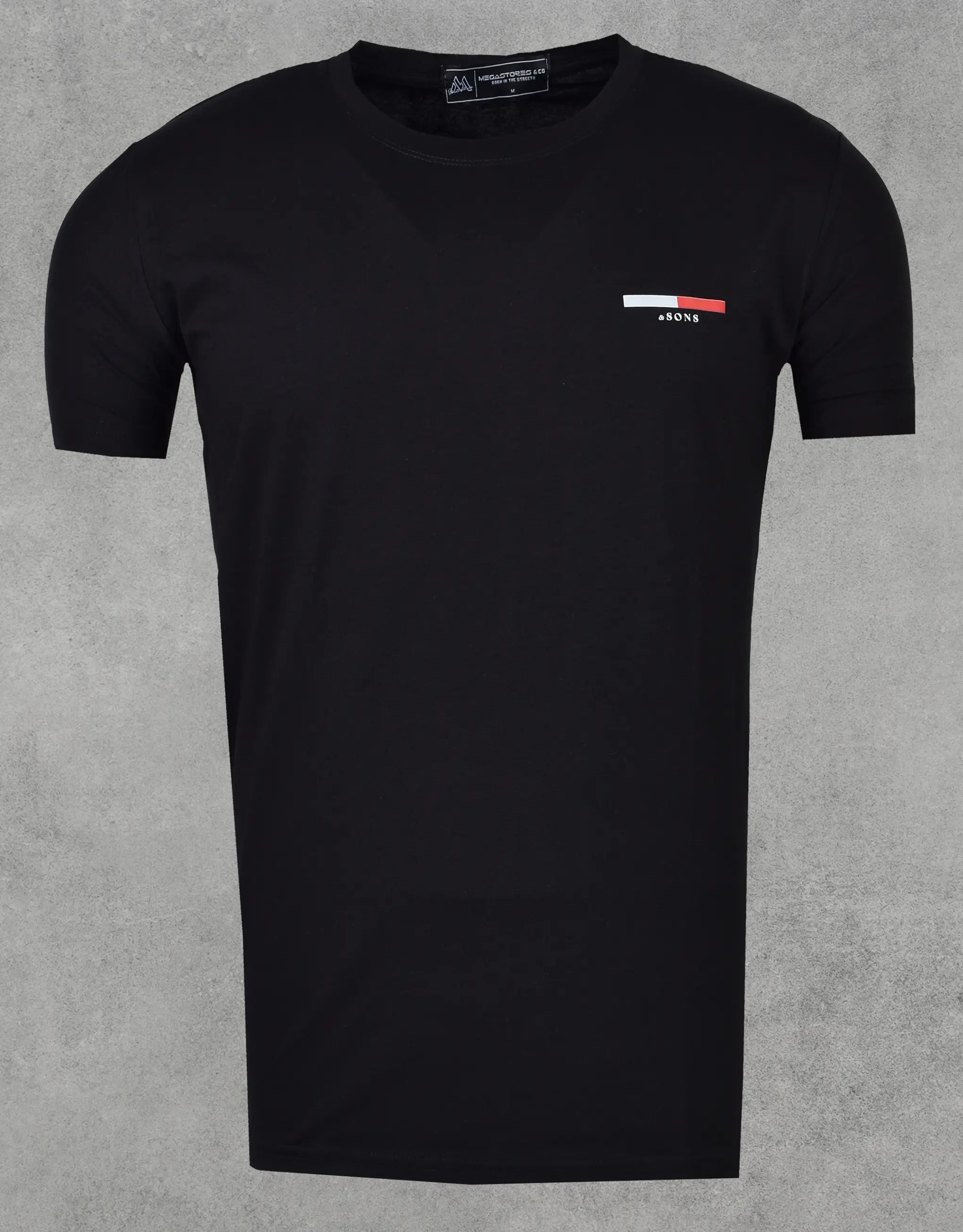 Men's Shirts with Double-Breasted DesignsT-shirt YS