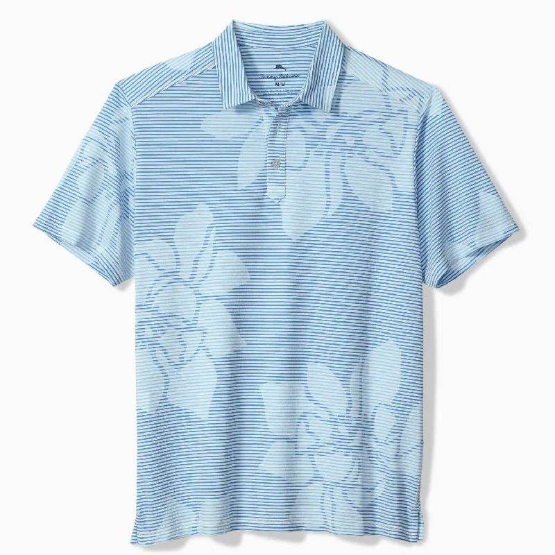 Comfortable Men's Polo ShirtsTommy Bahama Men's IslandZone Costa Wave Grande Polo Shirt - Dusty Larkspur Comfortable Men's Polo ShirtsTommy Bahama Men's IslandZone Costa Wave Grande Polo Shirt - Dusty Larkspur