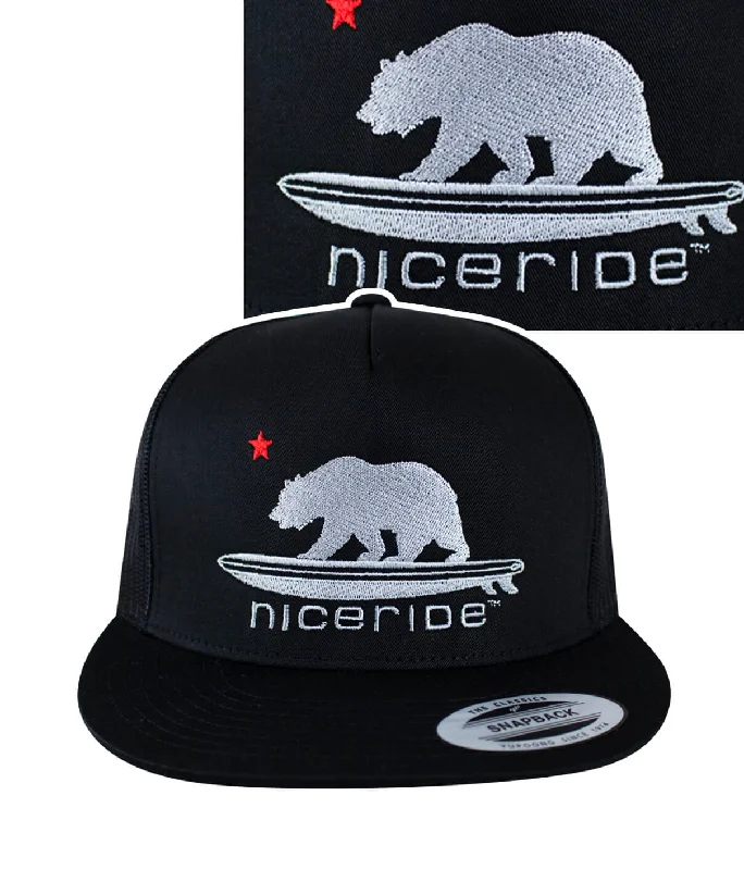 Black Cowboy Hats"Hang 20" Trucker Hat