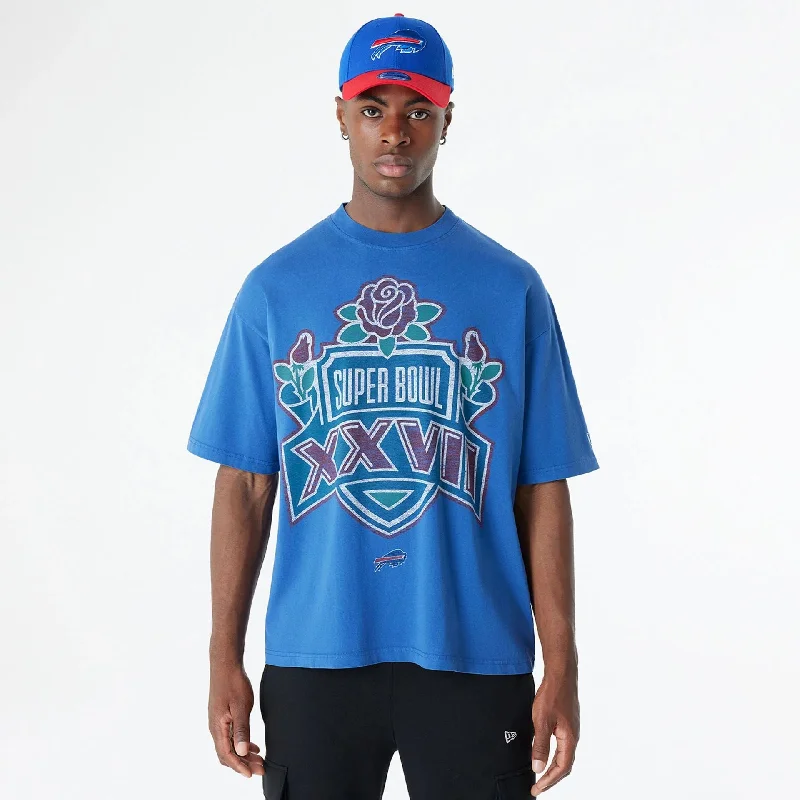 Men's Tailored Shirts for a Professional AppearanceBuffalo Bills Oversized Essential Blue Oversized T-Shirt