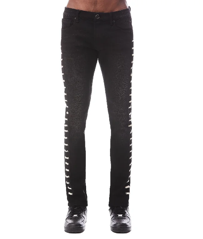 Premium Men's JeansStrat Super Skinny Lace
