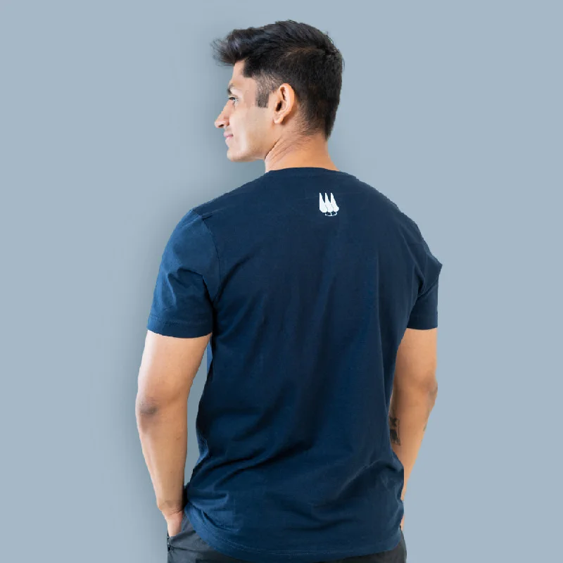Men's Shirts with Short PlacketsJhalana Unisex Round Neck T-Shirt with Zip