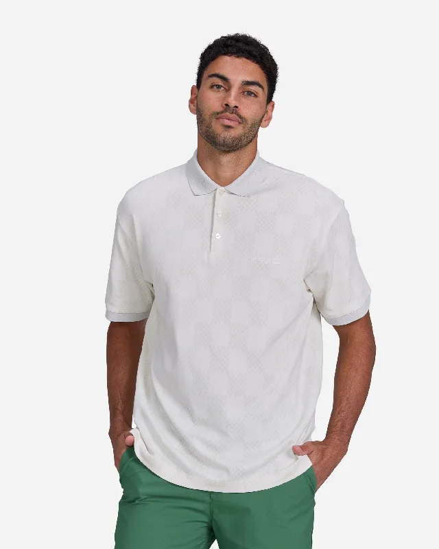 Elegant Men's Dress ShirtsChess Day Jacquard Polo