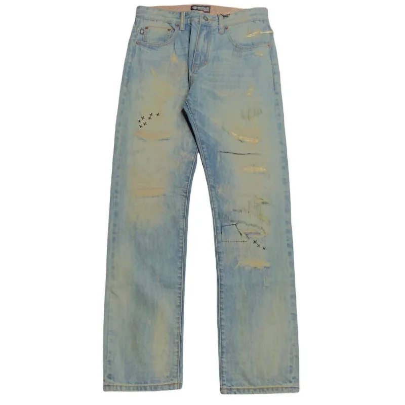Hipster Men's JeansMen's Destroyed Jeans In 400 Blue