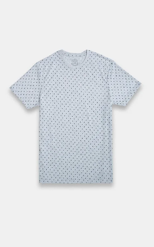 Men's Shirts with Mock NecksPRINTED T-SHIRT OATMEAL
