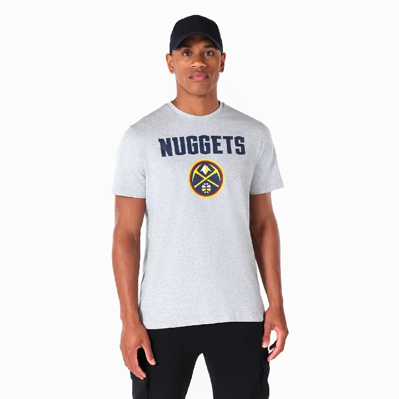 Men's Shirts for HuntingDenver Nuggets NBA Grey T-Shirt