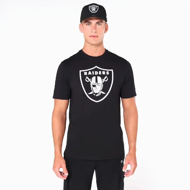 Men's Shirts with Patch PocketsLas Vegas Raiders NFL Black T-Shirt