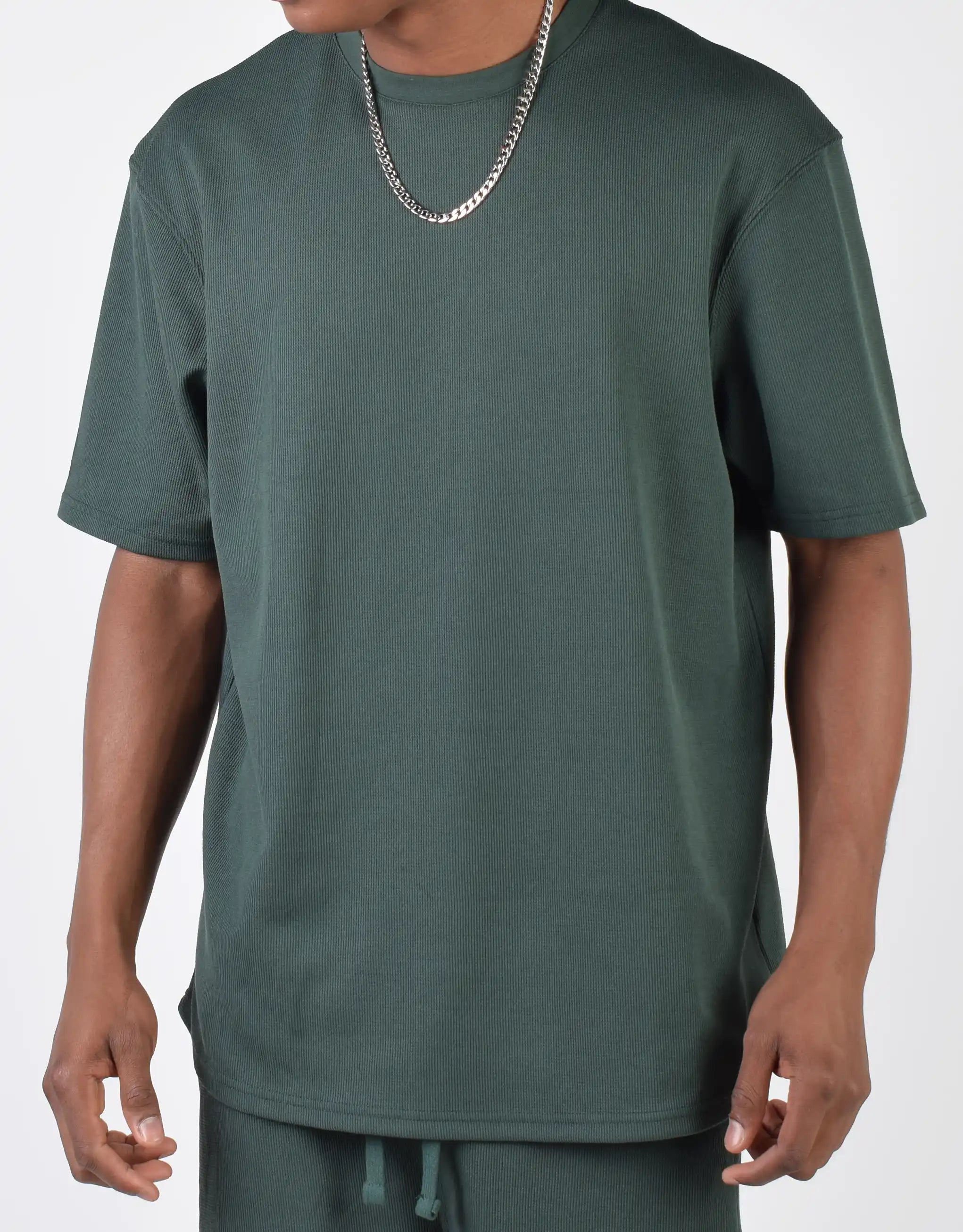 Men's Shirts with Single-Breasted DesignsTshirt Texture