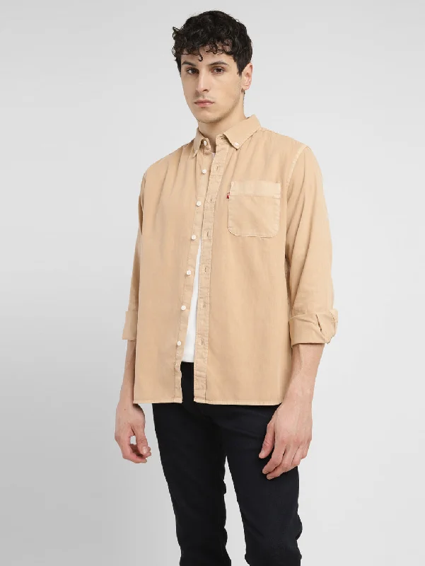 Men's Henley T-Shirts for a Casual TwistMen's Solid Slim Fit Shirt