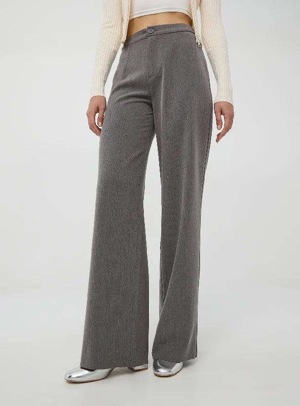 Men's Pants with Pleated FrontsWoman Long pants