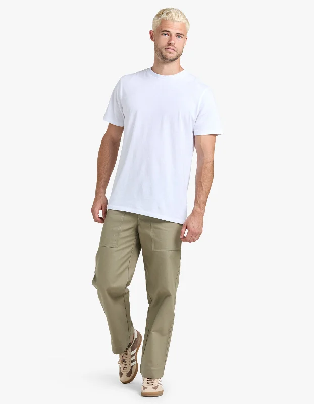 Men's Pants with Graphic PrintsWorkwear Pants - Pebble