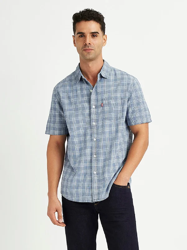 Men's Spread-Collar Shirts for a Bold StatementMen's Checkered Spread Collar Shirt Men's Spread-Collar Shirts for a Bold StatementMen's Checkered Spread Collar Shirt