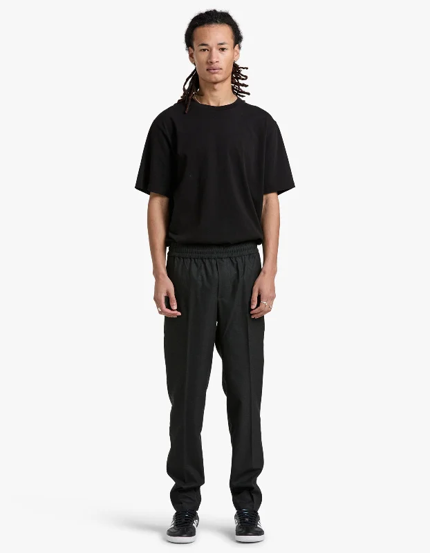 Men's Corduroy Pants for FallSmithy Trousers 14930 - Dark Grey Mel.