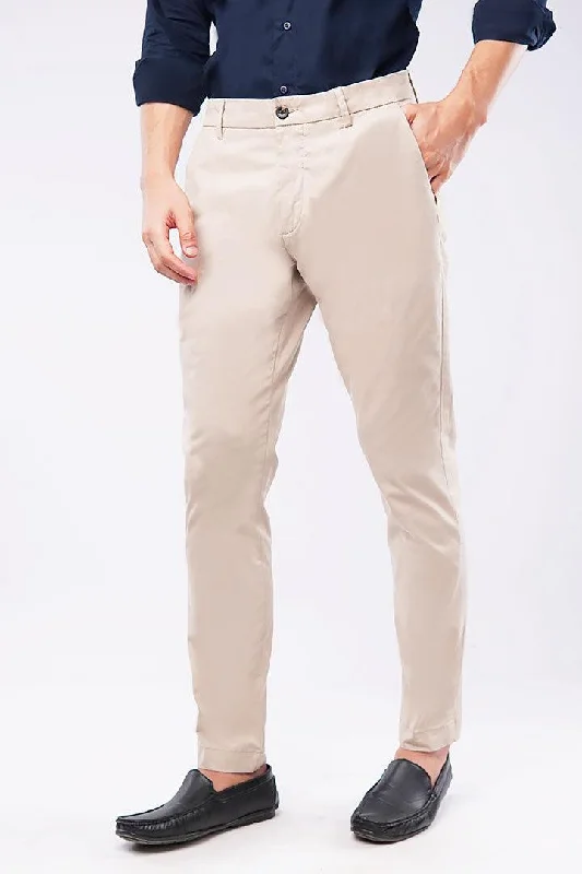 Men's Corduroy Pants for FallSlim Fit Chinos - Beige