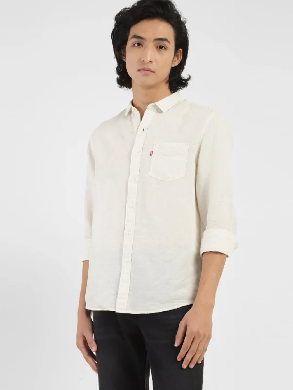 Men's Camouflage Shirts for an Outdoor AppealMen's Solid Spread Collar Shirt