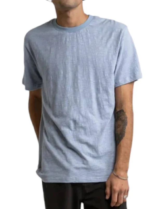 Men's Shirts with UV ProtectionSlub T-Shirt In Mist