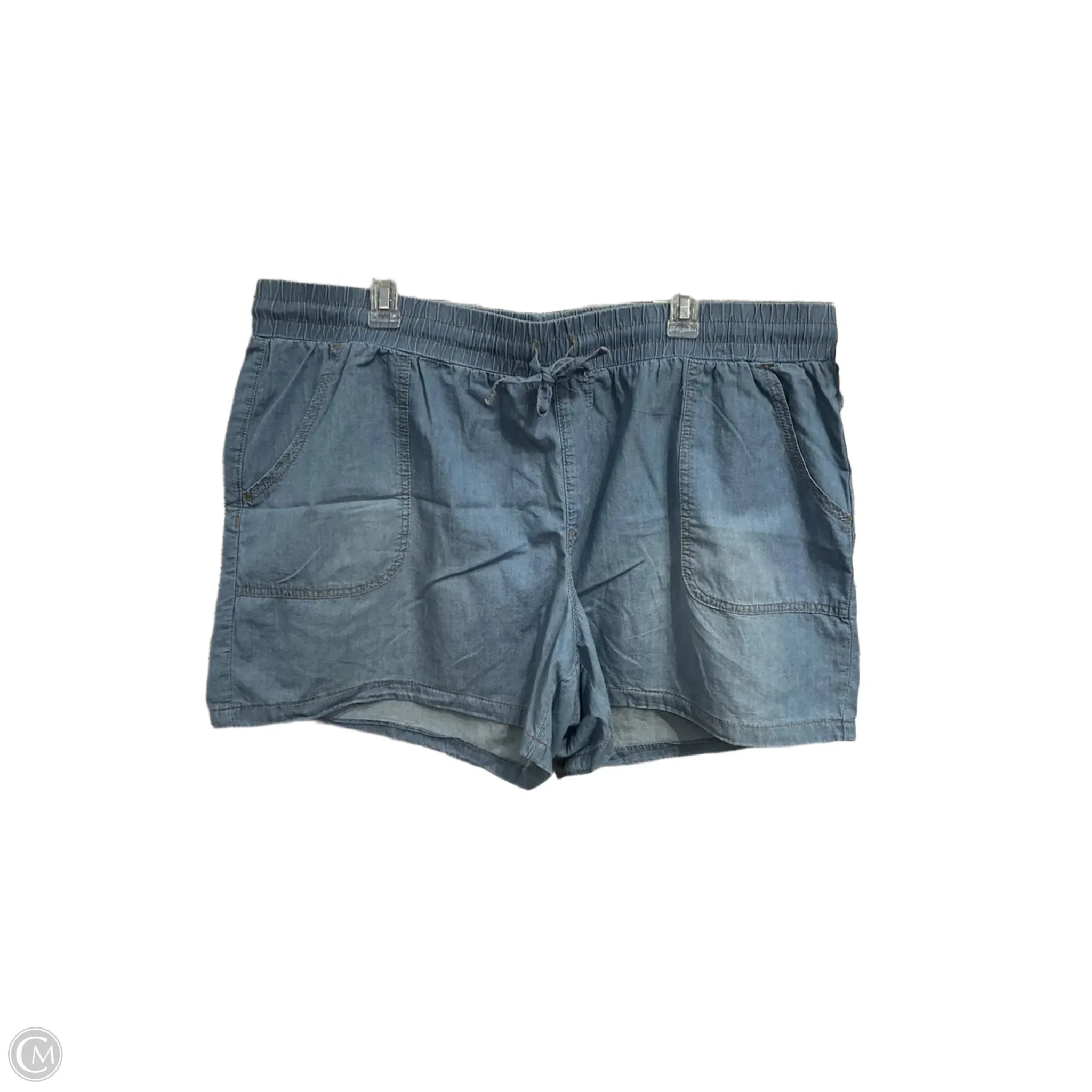Men's Pants with Contrast StitchingShorts By Maurices In Blue, Size: 20